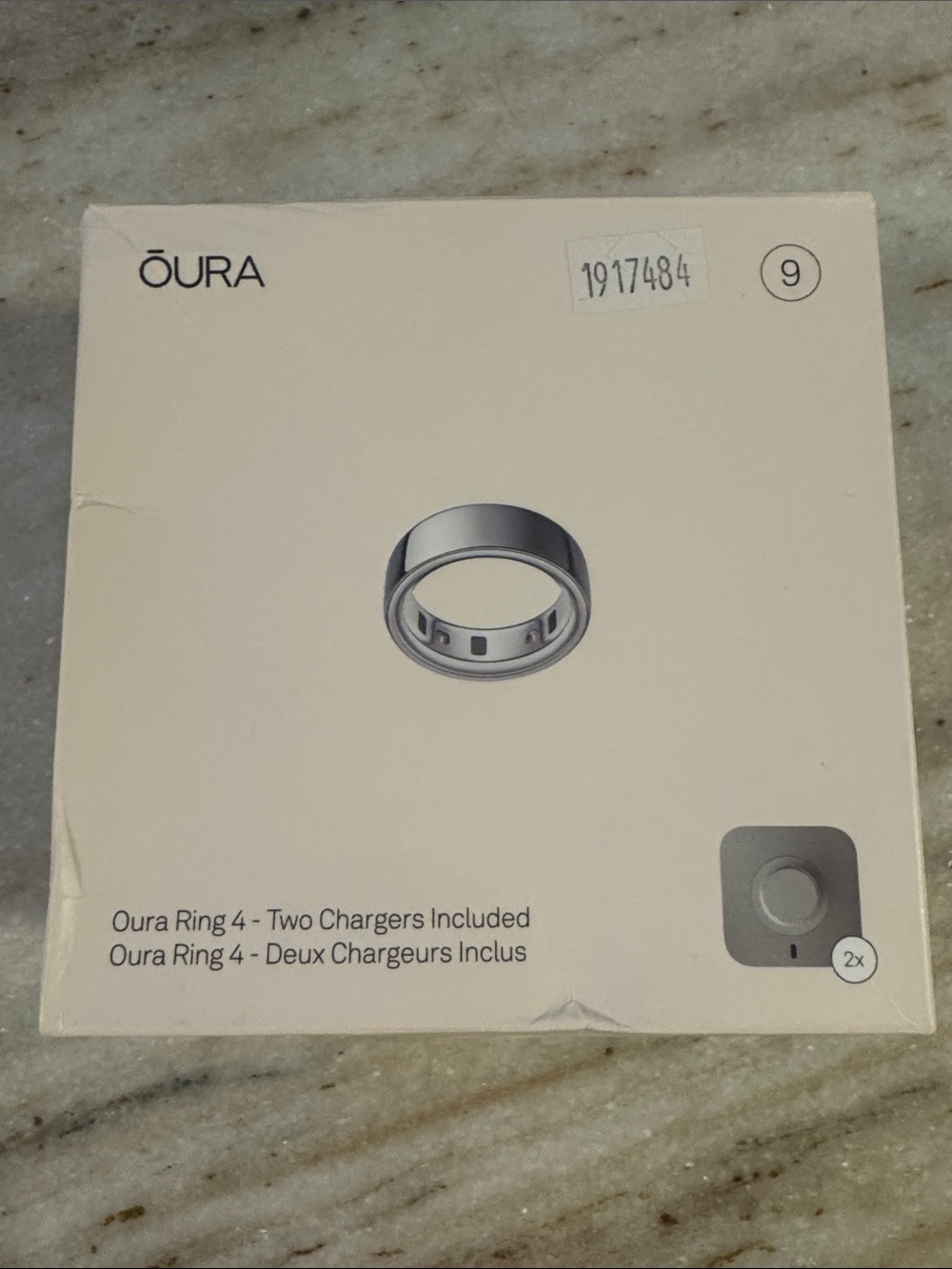 Ours Ring 4 Silver Size 9